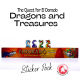 The Quest for El Dorado - Dragons and Treausers sticker set