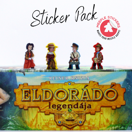The Quest for El Dorado sticker set