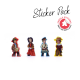 The Quest for El Dorado sticker set