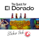 The Quest for El Dorado sticker set
