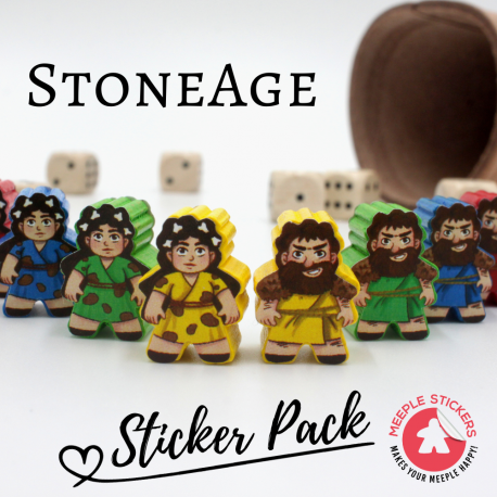 Stoneage sticker set
