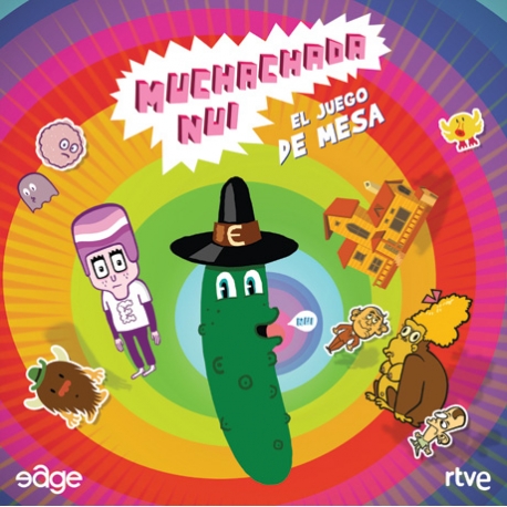 Muchachada Nui juego de mesa Edge del programa de TV