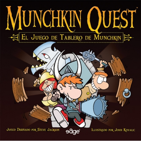 Munchkin Quest juego de tablero de estrategia Edge