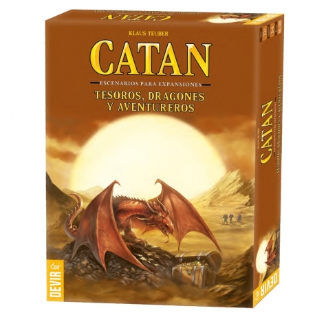 Expansion Treasures, Dragons and Adventurers for the Settlers of Catan