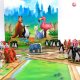 New York Zoo sticker set