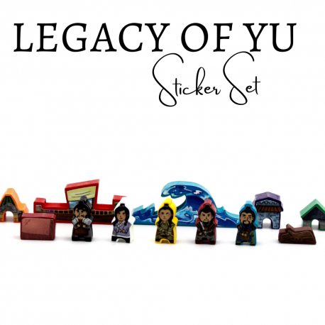 Legacy of Yu sticker set