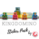 Kingdomino sticker set