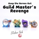 Keep the Heroes out! -Guild Master's Revenge expansion sticker set