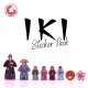 Iki sticker set