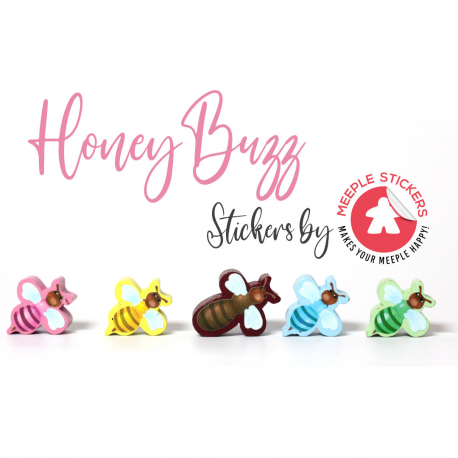 Honey Buzz sticker set