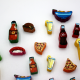 Food Chain Magnate Set de pegatinas
