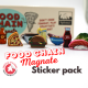 Food Chain Magnate - Ketchup sticker set