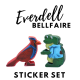 Everdell - Bellfaire sticker set