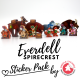 Everdell - Spirecrest sticker set