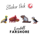 Everdell - Farshore sticker set