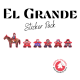 El Grande sticker set
