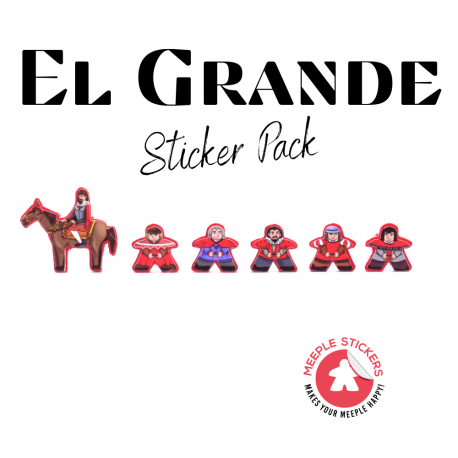 El Grande sticker set