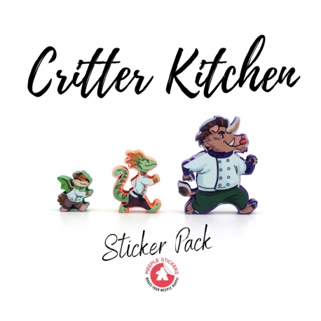 Critter Kitchen base game + À La Carte expansion sticker set