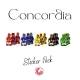 Concordia sticker set