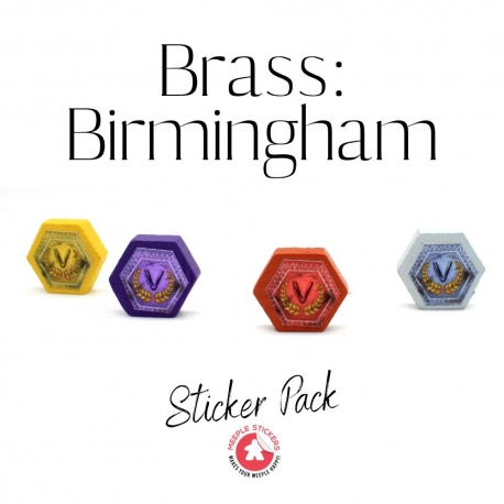 Brass : Birmingham Set de pegatinas