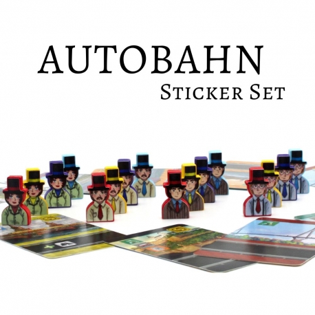 Autobahn sticker set