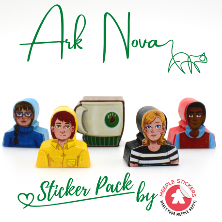 Ark Nova sticker set