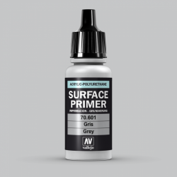 Imprimacion Acrilica Poliuretano 17Ml Gris