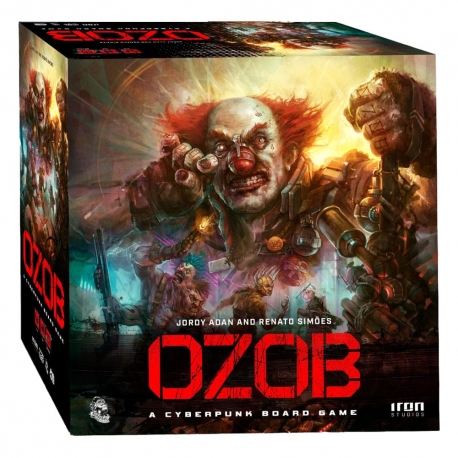Ozob: A Cyberpunk Board Game juego de mesa (Inglés) de Iron Studio