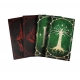 High-quality card sleeves for the Lord of the Rings: The Confrontation board game by Ghost Galaxy