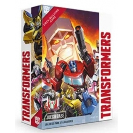 Transformers: Deck Building Game board game from GenX Games (Spanish)