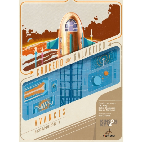 Galactic Cruise: Advances expansion from Maldito Games (Spanish)