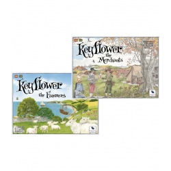 Keyflower expansions: The Farmers and The Merchants (Spanish / Portuguese) from MasQueOca Editions