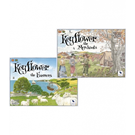 Keyflower Expansiones The Farmers y The Merchants (Español / Portugués) de Ediciones MasQueOca
