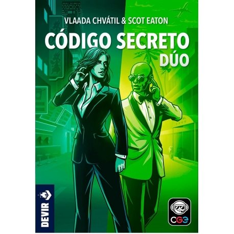 Cooperative board game Code Names Duo (2025) by Devir