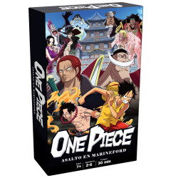 One Piece: Assault on Marine Ford board game in Spanish by TOPI Games