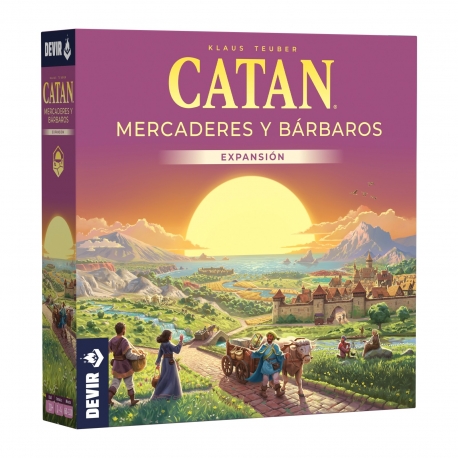 Merchants and Barbarians board game expansion The Settlers of Catan
