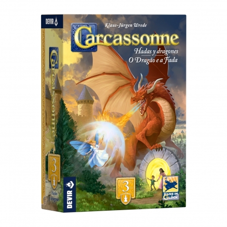 Carcassonne: The Princess and The Dragon expansion to complete the basic game