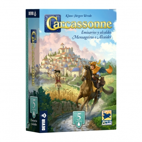 Carcassonne: Emissaries and Mayors expansion from Devir