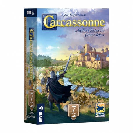 Expansión Carcassonne: Asedios y Fortalezas de Devir