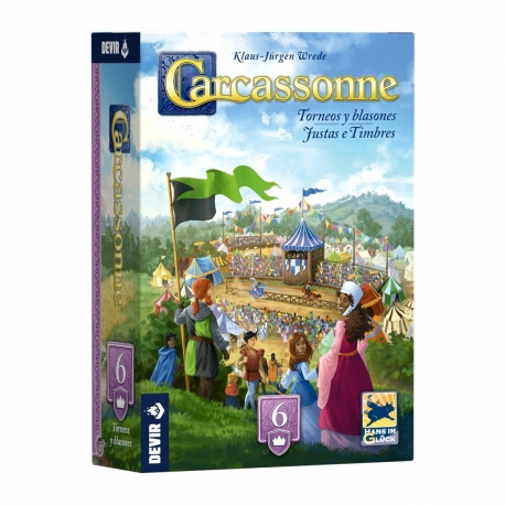 Carcassonne: Tournaments and Coats of Arms expansion from Devir