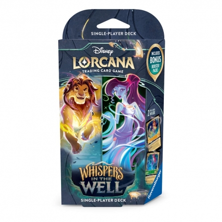 Disney Lorcana TCG Whispers in the Well Starter Decks (English) from Ravensburger