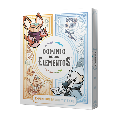 Mastery of the Elements: Sand and Wind expansion from Asmodee (Spanish)