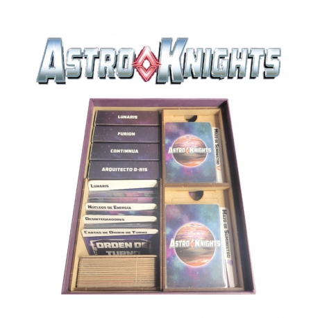 Insert compatible with the ASTRO KNIGHTS board game by Without Mess