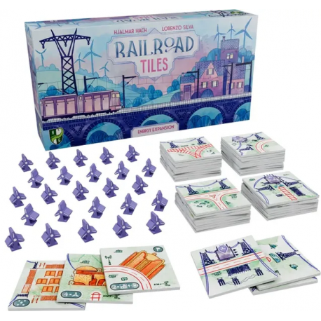 Railroad Tiles: Energy Expansion (English) board game by Horrible Guild