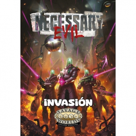 Libro Savage Worlds: Un mal necesario - Invasión de HT Publishers