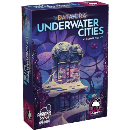 Data Era is an expansion to the Arrakis Games board game Underwater Cities.