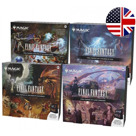 Magic the Gathering Final Fantasy Scene Box Display (4) (English) from Wizards of the Coast