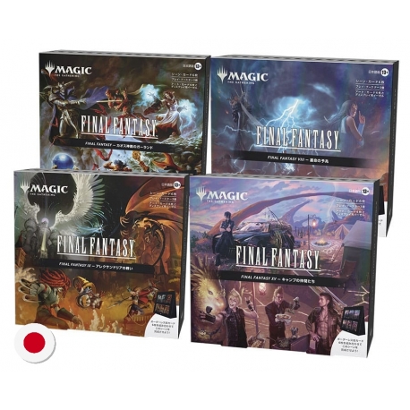 Magic the Gathering Final Fantasy Cajas de escena (4) (Japonés) de Wizards of the Coast