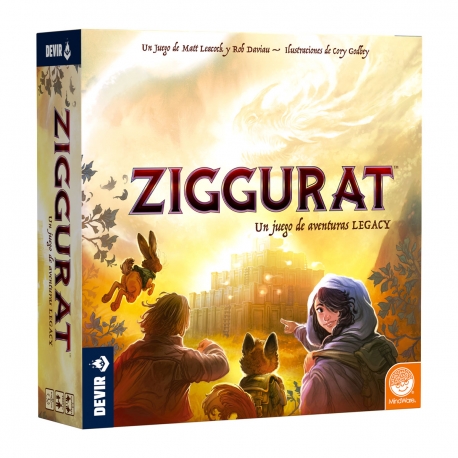 Ziggurat board game from Devir (Spanish)