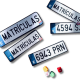 Board game License plates by Falomir Games